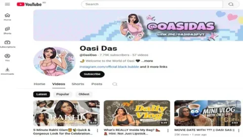 Youtuber Model Oasi Das Dick Blowjob Fucking