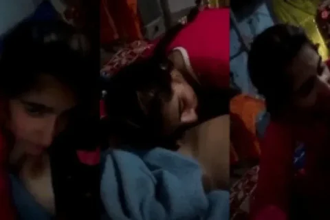 Pakistani Lesbians Lick Pussy Boobs, Smile Happy