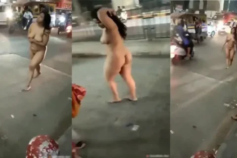 Busty Babe Public Dare Walking On The Streets Completely Nude Viral Sex Video XXX