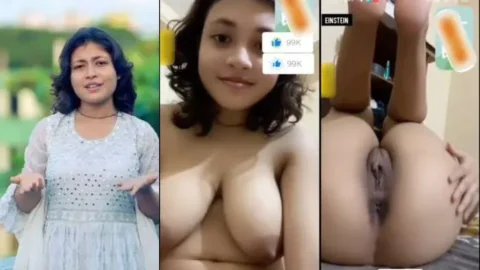 Influencer Nujhat Viral Nude MMS Leaked Exposing Huge Tits and Hairy Pussy