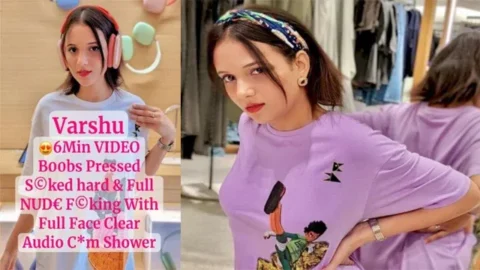 Varshu Influencer Turned Roleplay Model 6Min Boobs Sucked Hard Fucking with Full Face