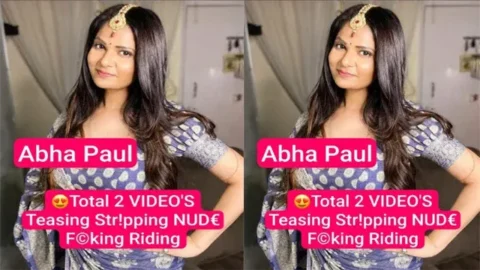 Abha Paul Diwali Surprise Stripping Topless Full Nude Fucking Riding