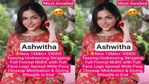 Ashw!tha Most Awaited New Teasing Closeup Mstrbation Giving Blowjob in End