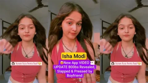 Isha Modi Most Requested App Exclusive Teasing Boobs Revealed, Slapped Pressed