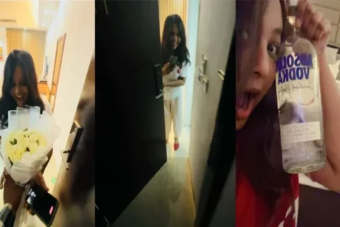 Horny Drinking Faria Fucking with 2 Diffrent Guy