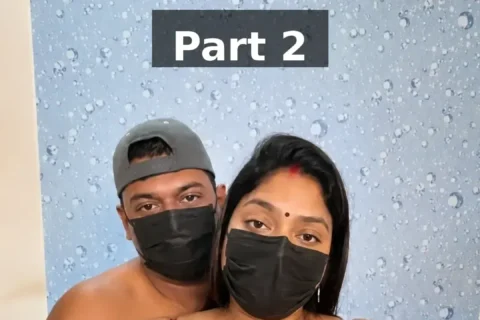 Desi Bhabhi Gets Her Big Boobs Sucked, Tight Pussy Licked and Deepthroats a Cock Fucking Hard Live Part 2 Sex Video
