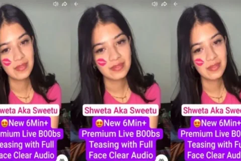 Shweta Aka Sweetu Fashion Influencer Boobs Teasing Premium Live