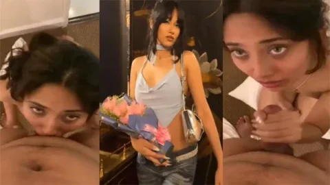 Horny Babe Baddie Sloppy Bj Deepthroat Sucking Dick Like