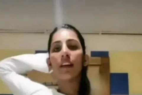Cute Cam Girl Flaunting Her Big Boobs on Tango Live Stream for Followers Sex Video