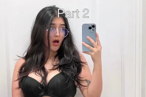NRI Babe Gets Fully Nude and Fucks Her Pink Vibrator Till Her Face Says It All Part 2