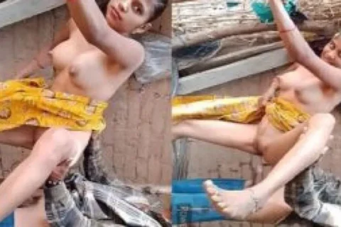 Indian porn anal fucking bhabhi outdoor fun