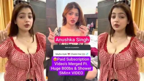 Famous Anushka Singh Most Requested Paid Subscription Huge Boobs