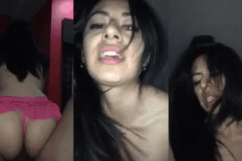 Hot Desi Girl Rides Cock Passionately in Reverse Normal Cowgirl