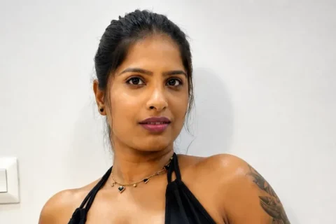 Tejashwini Prabhakar Full Nude BDSM Roleplay with Blowjob and Pussy Licked