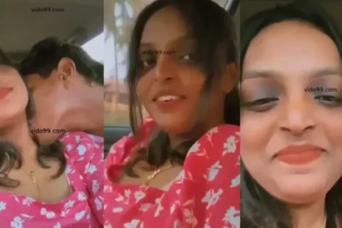 Indian Newly Married Couple Having Sex In Car Outdoor