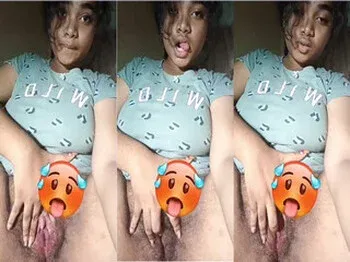 Horny Desi Girlfriend Shows Her Pussy and Gives Sloppy Blowjob POV