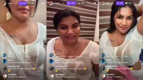 Mallu Makeup Artist Reshma Insta Exclusive Live Chat Update