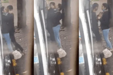 Young Horny Couple Can t Control Themselves During Romantic Park Makeout Secretly Recorded