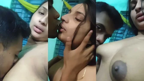 Desi Village GF Boob Sucking MMS Leaked Hard Nipples Sucked