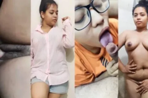 Desi Horny Chubby GF Giving Blowjob And Fucking