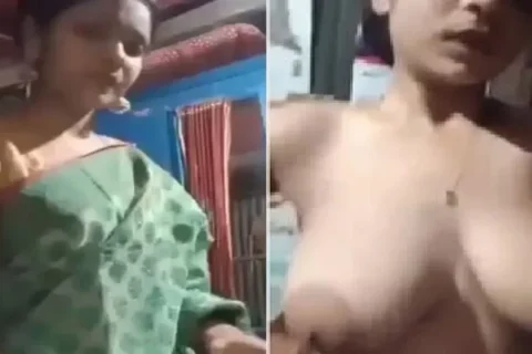 Stripping saree to nude Indian girl mms video