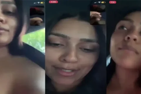Desi girlfriends steamy car videocall turns into hot private fun Sex Video