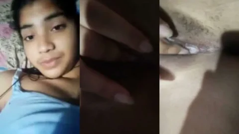 Shy Desi Girlfriend Fingers Her Wet Pussy After College leaked MMS