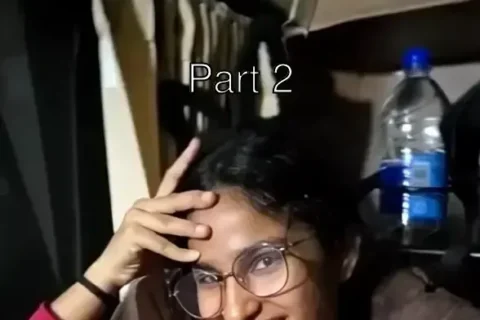 Khadija37 strips naked on a moving bus and flashes her big boobs Part 2 Sex Video