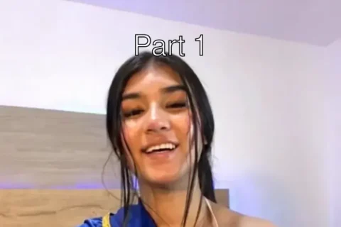 Sexy Babe In Blue Saree See Through Nipples Visible Teases With Close Up Ass Wiggle Part 1