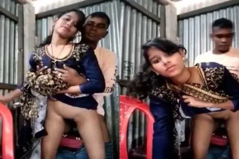 Young Village Girl Banged Doggy Style By BF