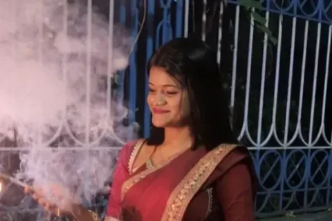 Amaira Roy Stripping Nude in Paid App Video Pressing Her Big Boobs Sex Video
