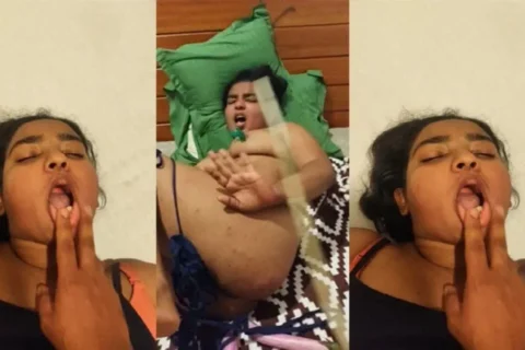 Lankan Chubby Wife Blowjobs Fucked in Two Holes Using Brinjals Sex Video XXX