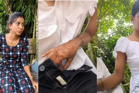 Beautiful Girl Herself Nude Outdoor Blowjob