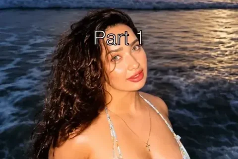 Aditi Mistry Famous Influencer Black Bikini Tease With Nipple Flash Huge Boobs Pressing Video Part 1