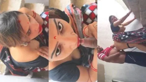 Cheating Desi Bhabhi Sucks Cock and Gets Pussy Fucked Hard