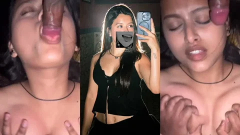 Leaked MMS of Slim Bengali Girl in Wild Desi Threesome Sex