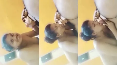 Leaked Desi GF Nude Blowjob and Fingering Her Wet Pussy for Boyfriend