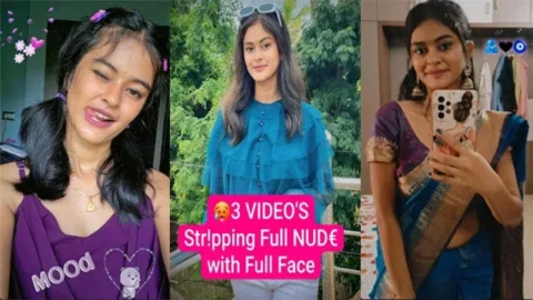 Horny Desi GF Crazy For Long Distance Boyfriend Str!pping Full Nude with Full Face