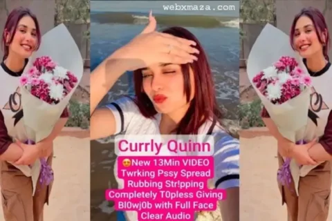 Curly Quinns Private Live Face Leak Goes Viral Sex Video