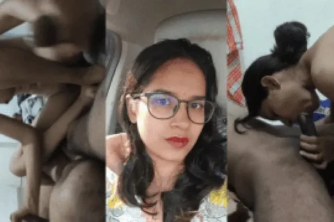 Horny Bangla Slut Convinces Boyfriend For Threesome Then Makes Up With Deepthroat