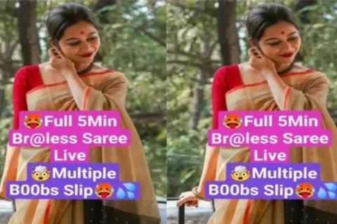 Hot Ashi Singhs Secret Braless Saree Video Leaked Sex Video