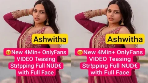 Ashwitha Super Seductive Teasing Boobs Pressing Stripping Full Nude Pron Video