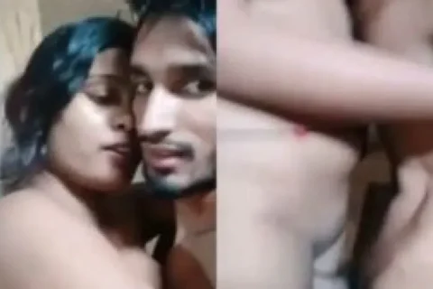Fucking tight pussy of GF in standing position
