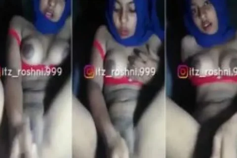 Bangladeshi Hijab girl fingering pussy