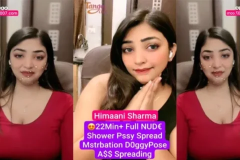 Himaani Sharma Beautiful Influencer Most Demanded Exclusive LIVE Video Full NUDE