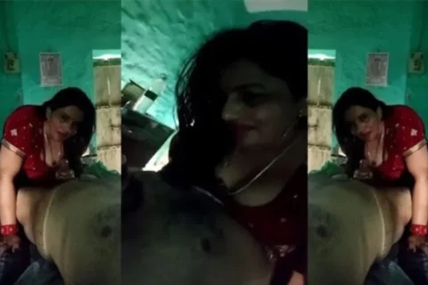 Desi Milf Bhabhi Affair Blowjob and Ridding Dick