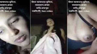 Hot Desi Muslim Girl Flaunting Her Sexy Curves Secretly Sex Video