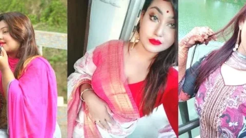 Horny Desi BBW Bhabhi Strips Nude for a Leaked Bath Sex Video