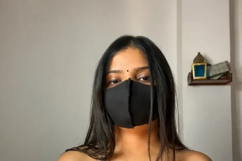 Desi Bhabhi Boobs Pressed Hard And Getting Nipples Sucked On Live Cam Show Sex Video