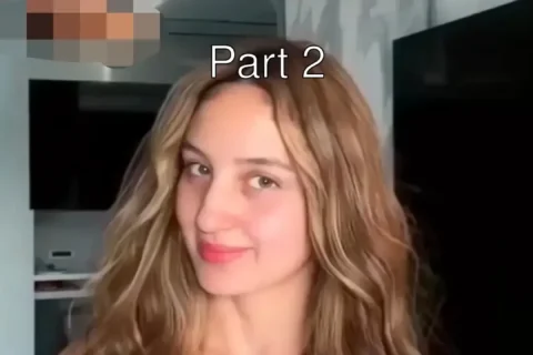 Hot Insta model goes fully nude stripping clothes pressing big boobs and fingering tight pussy on cam Part 2 Sex Video